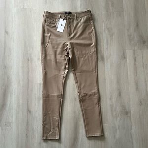 7 for all mankind leather pants